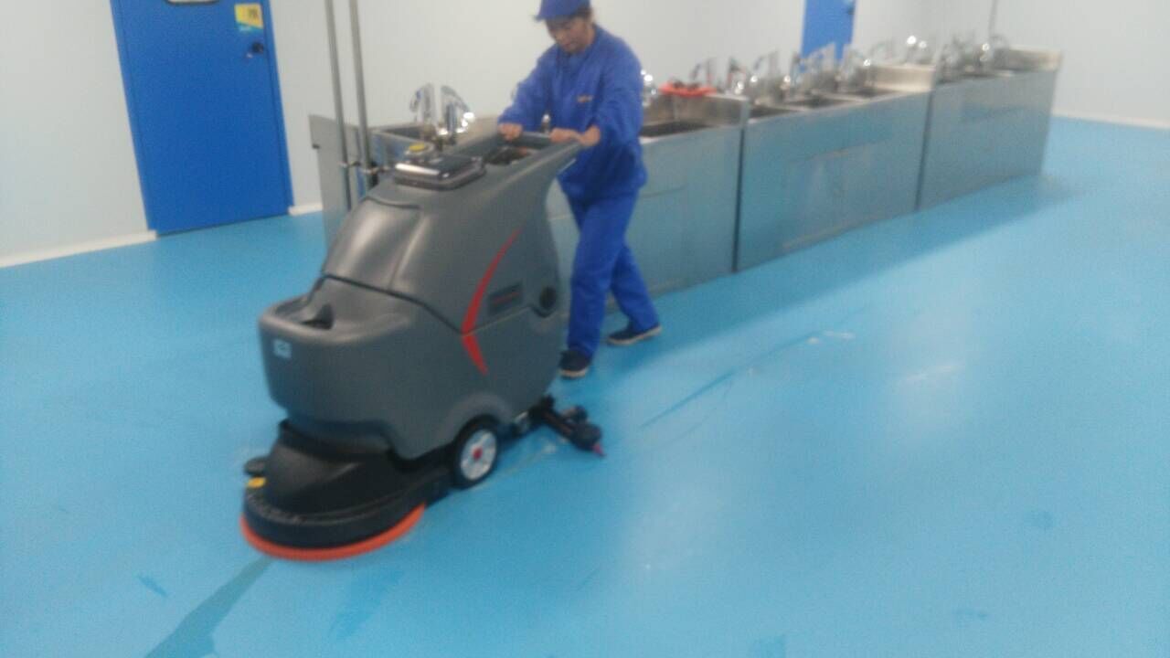 洗地機清洗效果